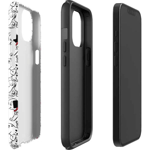 Disney 101 Dalmatians Pattern iPhone 15 Impact Case